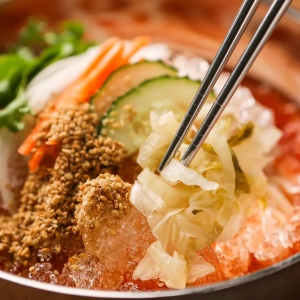 김치말이냉쌀국수