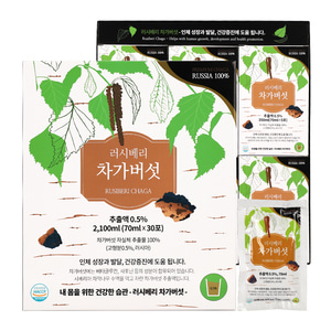 러시베리차가버섯 *4