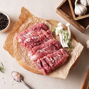 한돈 낙엽살 300g + 300g (구이용)