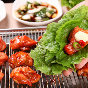 우리농 춘천 순살 양념닭갈비 + 추가 소스