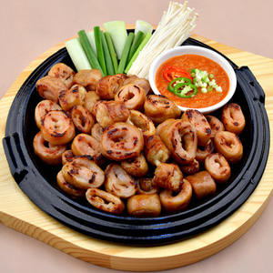 훈연 냉장 돼지막창 350g (막창 300g + 소스 50g) x
