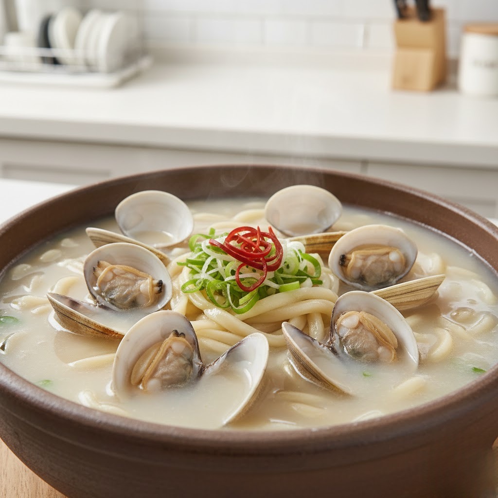 백합칼국수