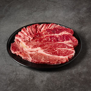 한우 모듬구이 1+ 300g(등심 갈비살)