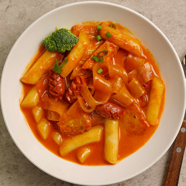 사계절 떡볶이 밀키트 로제-매콤한맛 (쌀떡