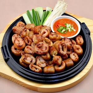 훈연 냉동 돼지막창 500g (막창 400g + 소스 100g)