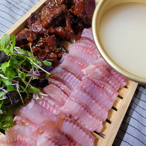국산 참홍어 500g (중간숙성) (2-3인분)